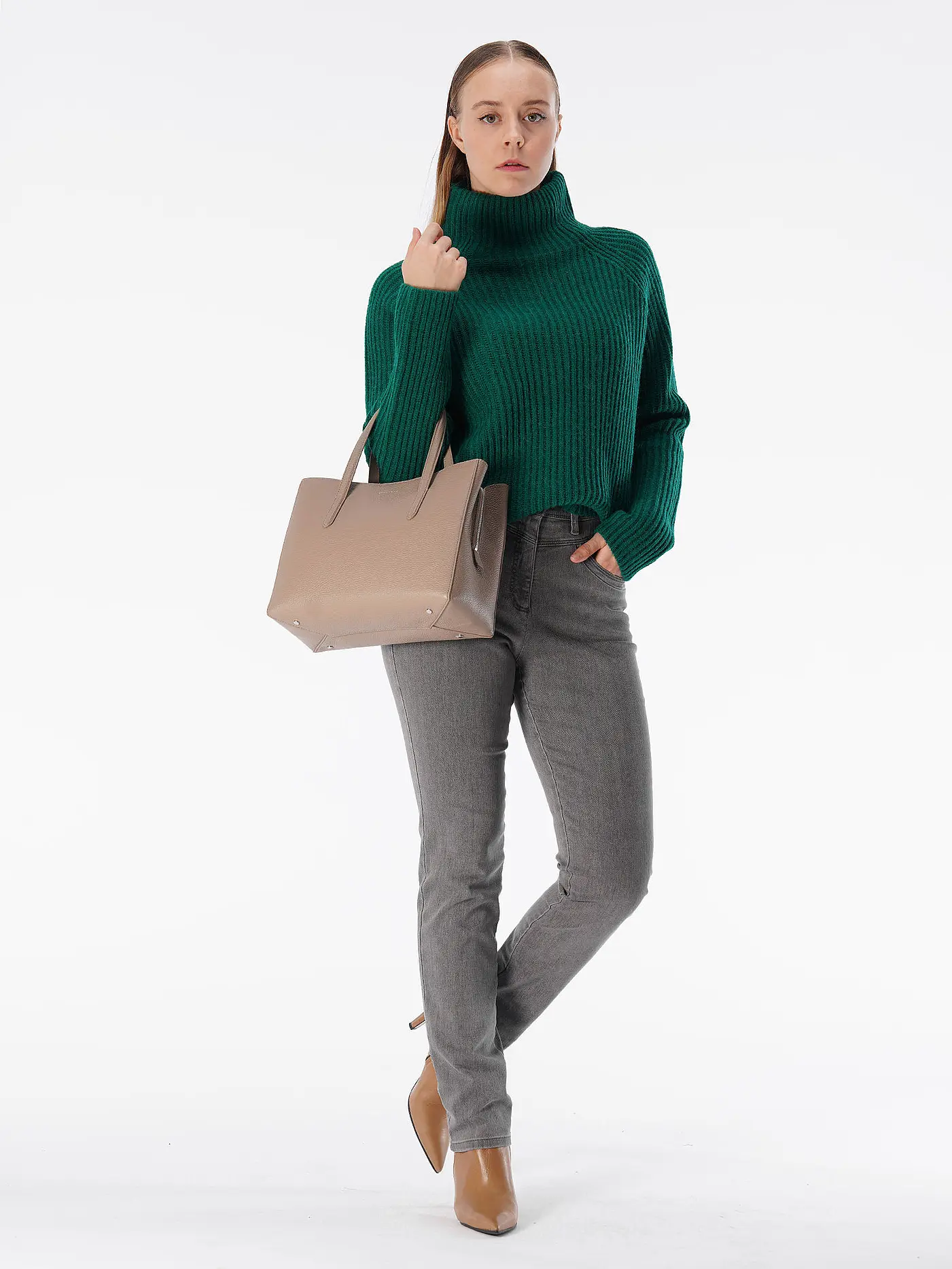 DRYKORN | Pullover ARWEN | dunkelgrün